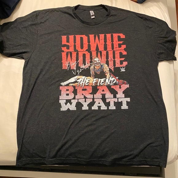 Bray Wyatt wrestling shirt Fiend YOWIE WOWIE WWE - Picture 1 of 1